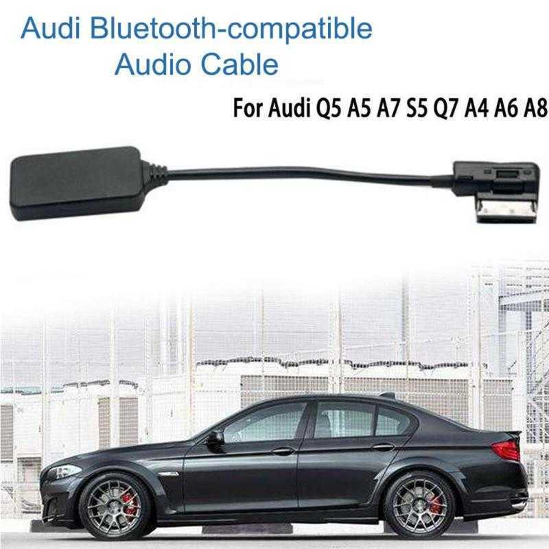 Bluetooth-kompatibel radiokabeladapter Universal Car Aux Music Player Audio Mottagare USB 3,5 mm för BMW E90 E91 E92 E93