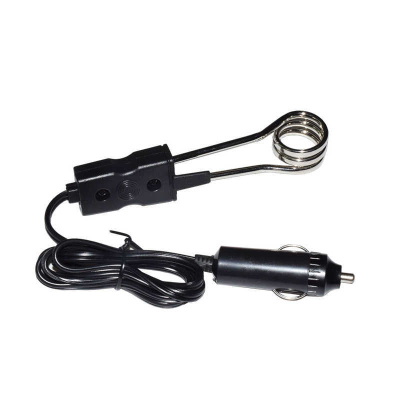 SRXTZM New Car Immersion Heater Auto Electric Tea Coffee Water 12V Cigarette Lighter Adapter Style Portable Safe