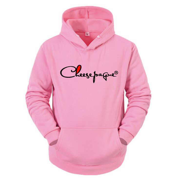 Erkek Hoodies Sweatshirts Erkek Kadın Moda Kırmızı Siyah Gri Pembe Sonbahar Kış Polar İnce Uygun Kapüşonlu Erkek Marka Tops