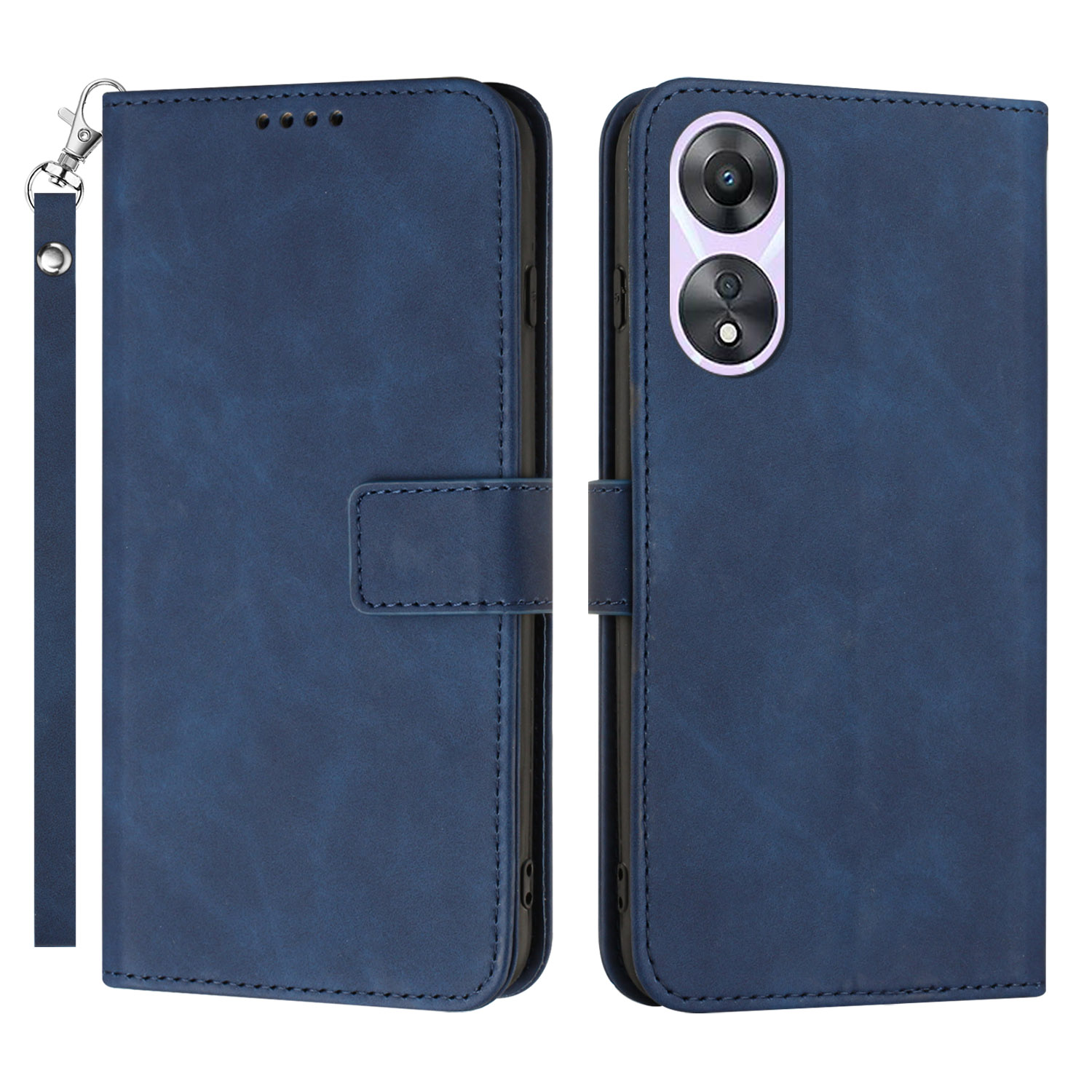 Capas de couro para OPPO A17 A57 A57S A96 A76 A36 Find X5 A54 A74 A94 F21 Reno 8 Pro 5G 4G Carteira Capa de Telefone PU Com Cordão