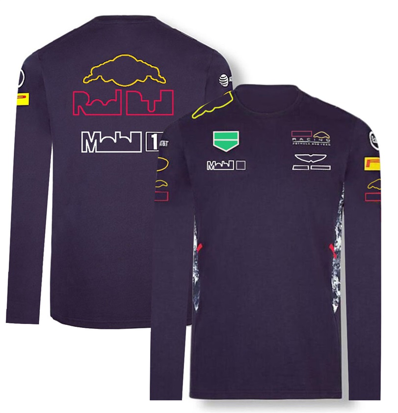 Футболка F1 Team Driver, мужской летний быстросохнущий гоночный костюм, футболка большого размера с длинным рукавом на заказ