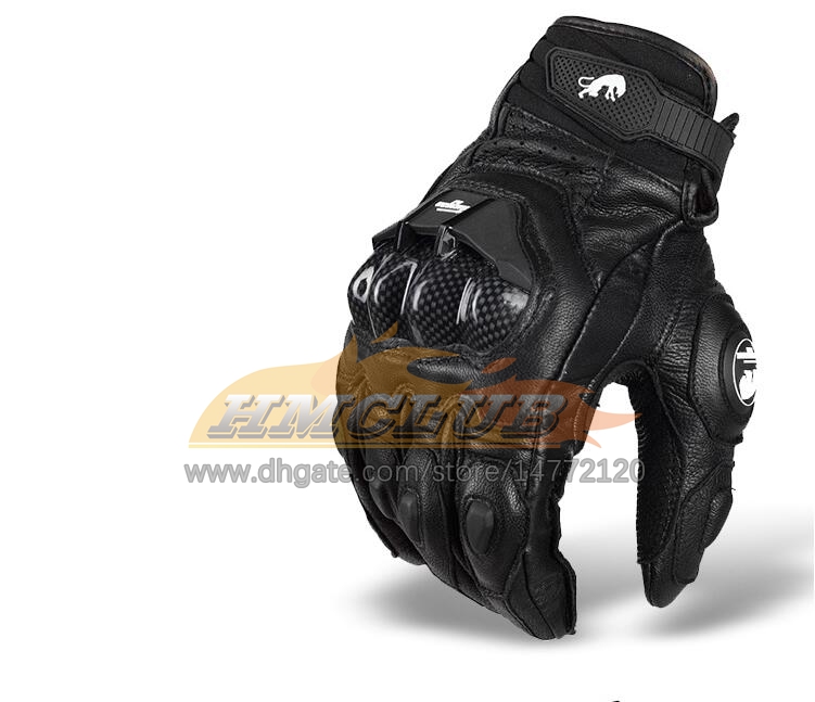 ST759 جلدية قفازات دراجة نارية من الدراجات النارية Motocross Racing Glove Ride Bike Driving Bicycle Cycling Motordike Sports Moto Racing Gloves