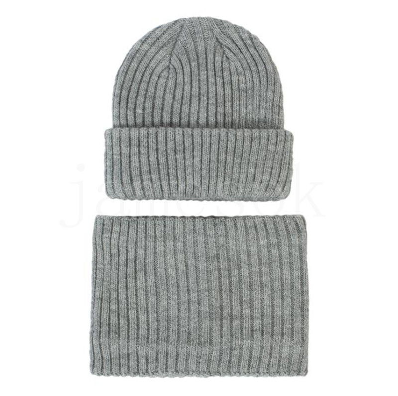 Cap Baby Striped Knit Beanie Zima ciepła czapka dziecięca dzieci urocze wiep śnieżny de969