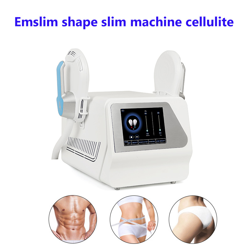 Máquina de adelgazamiento del cuerpo de alta potencia EMS EMSLIM 2 Maneja Hiemt Neo Burn Fat Muscle Stimulation Bulit