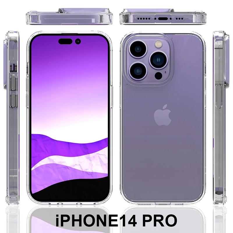 iPhone 14에 대한 클리어 전화 케이스 14 14 Pro Max 8 7 Samsung을위한 미니 XR 실리콘 소프트 커버