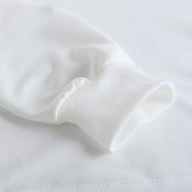Lokalt lager värmeöverföring tom sublimering vita hoodies långärmad huva tröja polyester blandade storlekar z11