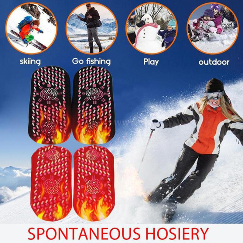 Winter selbstheizende Gesundheitssocken Frauen Ski Sport selbsthitziger Massage Mann Kurzsocken Magnetische Therapie bequem warm warmes Sox WLL1799