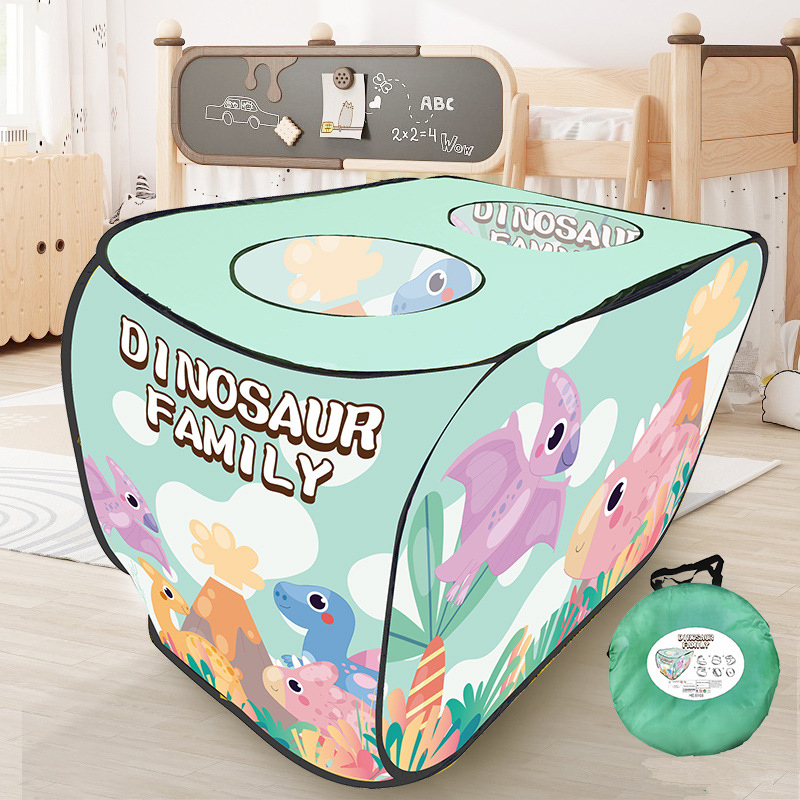 Cartoon Bus Tentes Intérieures 29.5x28.3x44.9inch Enfants Playhouse Extérieur 75x72x114cm Tente de Jeu Automatique Tissu Imperméable Enfants Meubles A12