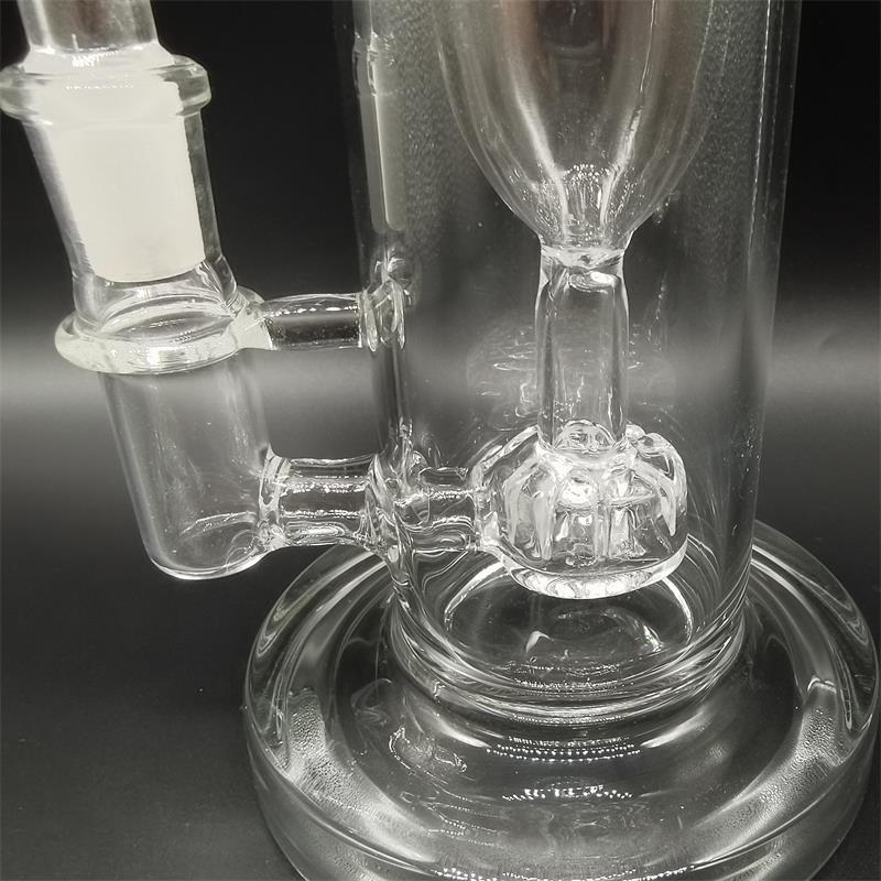 Handgjorda vattenpipa dab bubbla bongs med 14,4 mm storlek gemensam askfångare bong stabila riggar