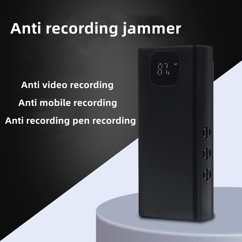 Ny anti -röstinspelningsblock Ker Electronics Interfe Rence Telefonkamera ljudrekord Förhindra Digtal Voice Recorder Ditachphone Jam Mer Remote