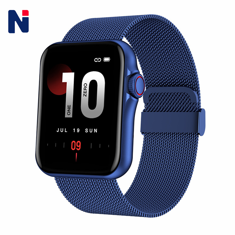 NAC121 Akıllı Saat Erkekler Bayanlar 24 Saat Kalp Hızı Tespit Moda Fitness Tracker Bluetooth