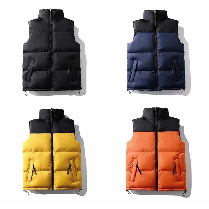 Män västar ner jacka puffer väst jackor maistcoat designer broderi herrar och kvinnor no ärmlös vinterjacka puffer höst vintrar kroppsvärmer