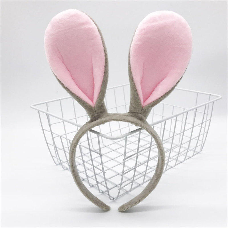 Easter Party Rabbit Hairbands Adult Kids Birthday Cosplay Theme Headbands Rabbit Bunny Elephant Fox Ears Headband