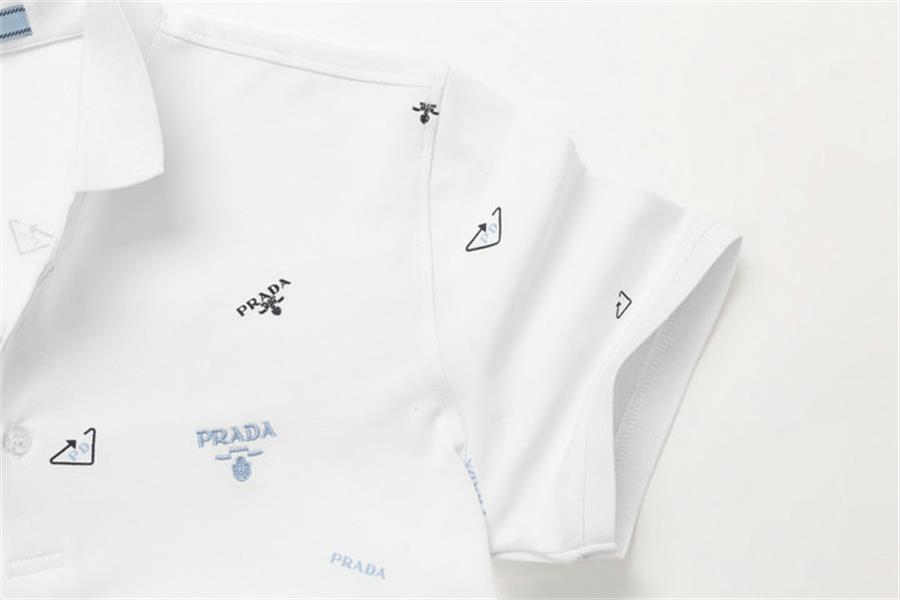 Designer Mens Tee polo lettre t-shirts infroissable respirant T-shirt revers mode commerciale impression décontractée haut de gamme POLO manches courtes M-3XL