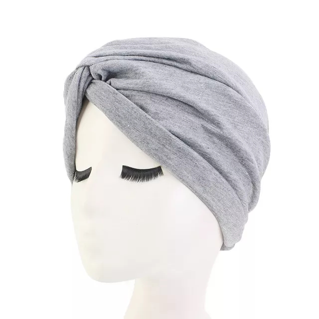 Moda bohemia tor￧￣o len￧o de turbante bandana feminina feminina hijab quimio quimio tap ladies cabe￧a envolve o cap￴ de cabe￧a de cabe￧a mu￧ulmana