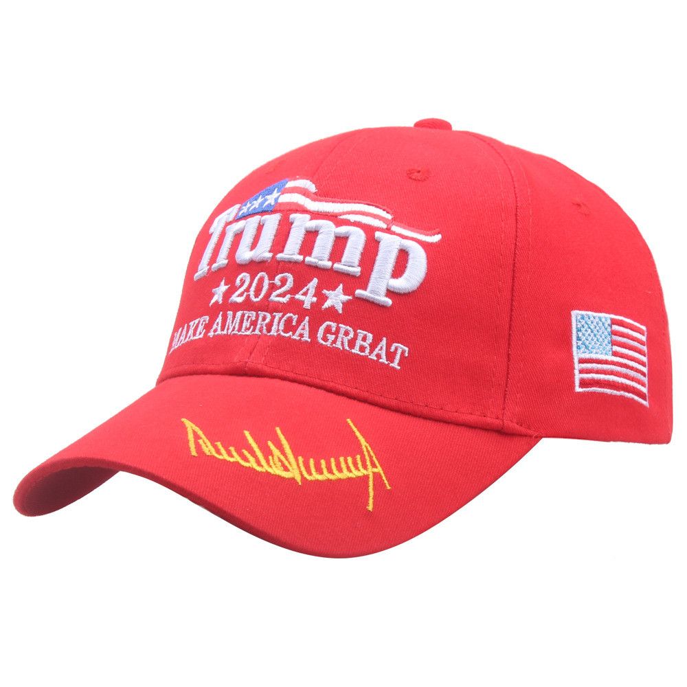 قبعات كامو قابلة للتعديل ترامب 2024 US Flag Baseball Cap Trump Cotton Hats Trump Trump Outdoor Sports Cap DHL C1201