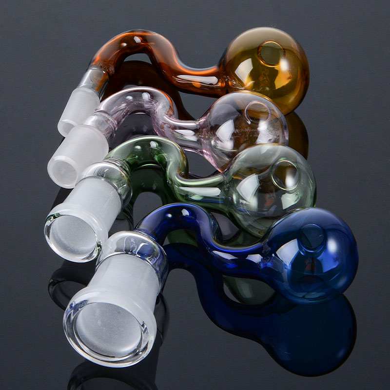 Colorful Smoking Pipes Glass Pipe Oil Burner Bubbler Tobacco Hand Pipes Mini Dab Rigs Heady Pyrex Hookahs