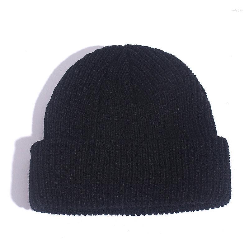 Bérets 2023 Mode Cap Capuchon Loverboy Chat Oreille Tricot Chapeaux Double Couche Chaud Cochon Laine Chapeau Hip-Hop Personnalité Froid Bonnet3310