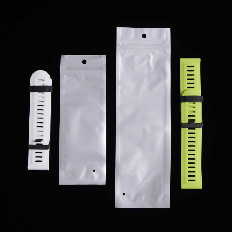 Transparent White Jewelry Packaging Bag Watch Belt Dust Bag Long Strip Väskor Partihandel LX5301