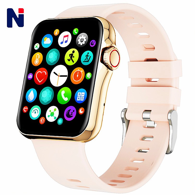 NAC121 Smart Watch Men Ladies 24 Hours Heart Rate Blood Pressure Detection Fashion Fitness Tracker Bluetooth