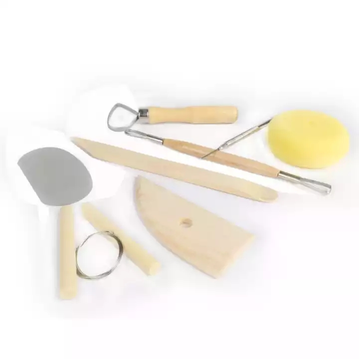 Reusable Diy Pottery Tool Kit Home Handwork Clay Sculpture Ceramics Molding Drawing Tools C1201