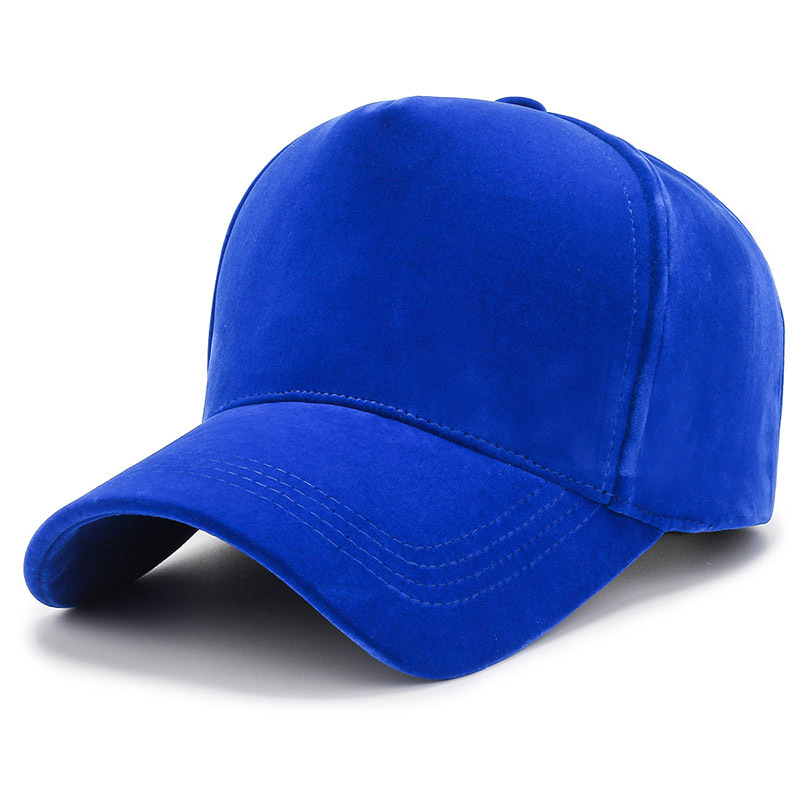 Yeni Sonbahar ve Kış Gold Velvet Beyzbol Kapağı Düz ​​Renk Sıradan Kadınlar Erkek Kaplar Golf Kapakları Güneş Vizör Şapkaları Açık Çift Kapaklar