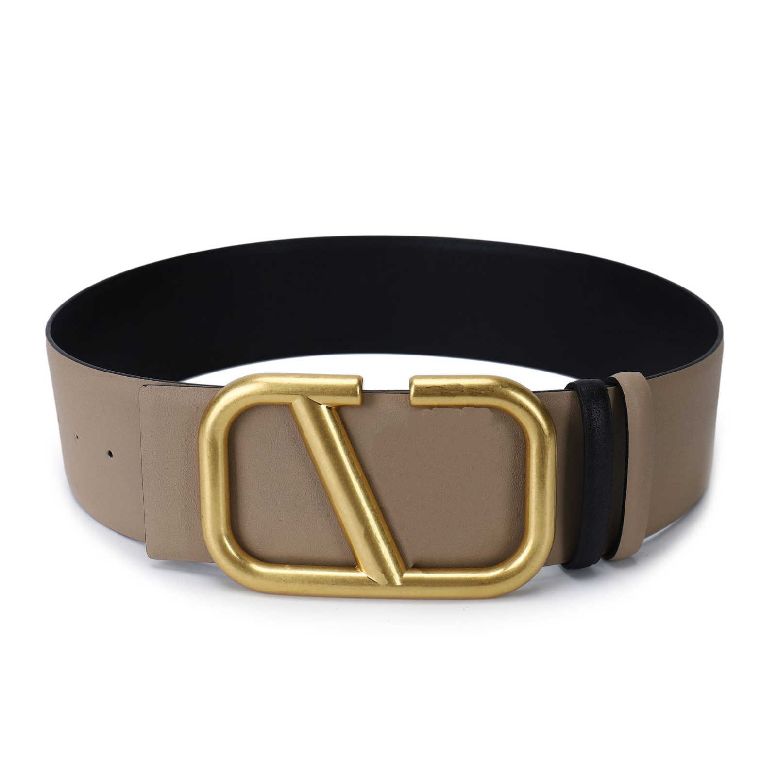 Mode Vrouwen Riem Luxe Designer Vintage Jurk Jas Decoratieve Gordel 7 CM Gladde Gesp Lederen Brede Riemen249b