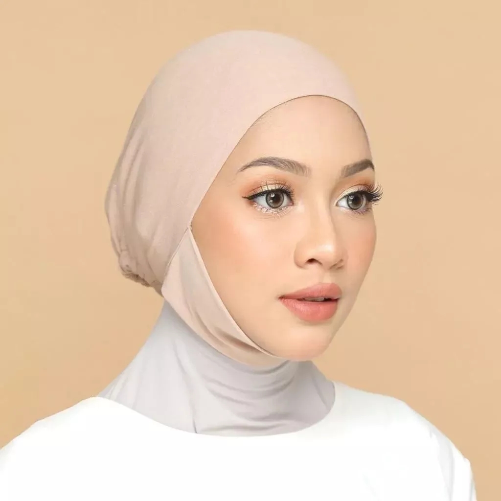 متعدد الألوان ضمادة مرنة الحجاب أغطية المسلمة التفاف Turban Hat Fashion Headtie الداخلية الحجاب