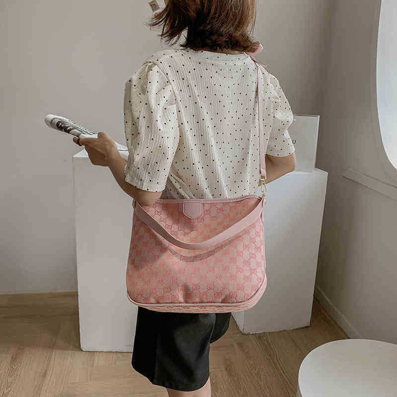 حقيبة تصميم أكياس Messenger 2023 19 طباعة جديدة سعة كبيرة حقيبة كتف واحدة حقيبة حبال للنساء 230o