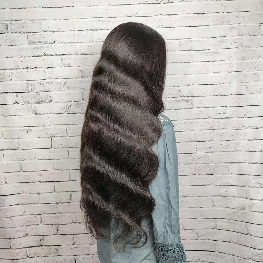 Body Wave HD 13x4 Lace Bront Hair Hair Hair مع Hairline مسبقًا للنساء السود