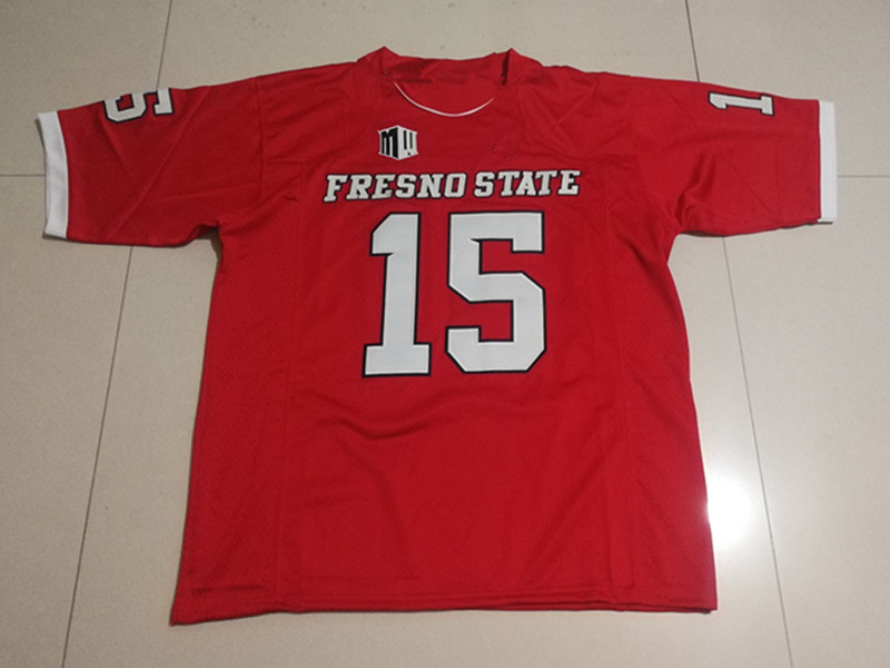 Fresno Eyalet Koleji Futbol Forması Mikey Keene Elijah Gilliam Malik Sherrod Erik Brooks Jaelen Gill Jalen Mos Mac Dalena Claile Bailey Derek Carr Dean Clark 4xl 4xl