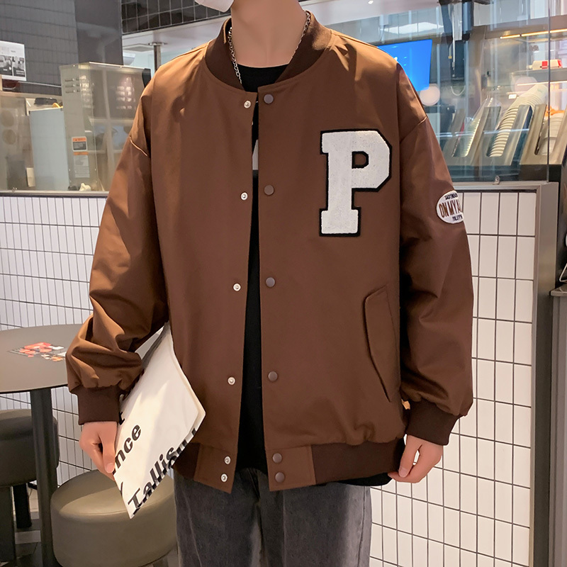 Mens Jackets Autumn Varsity Baseball Jacket Hip Hop Harajuku Letter Print Bomber Fashion Streetwear Unisex College Coats 220930