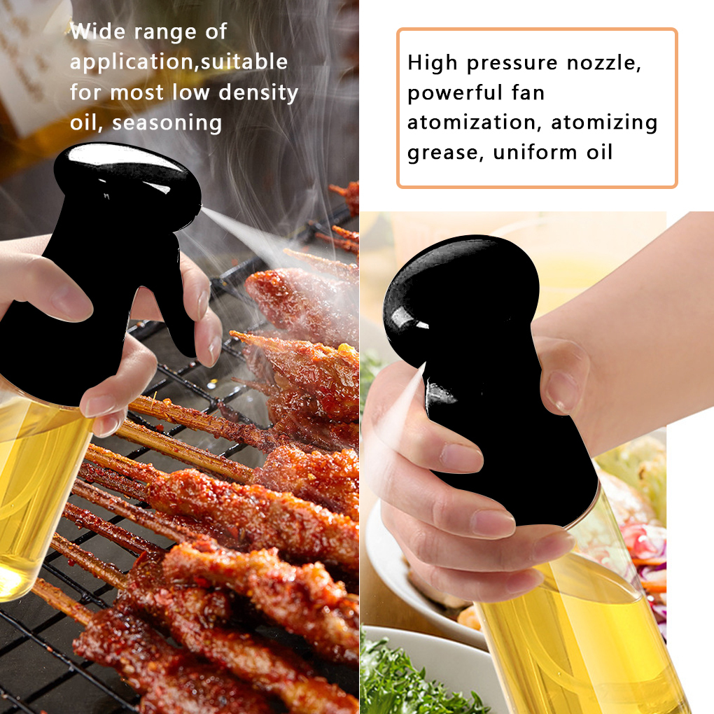 Herb Spice Tools 210ml Olive Oil Spray BBQ Cooking Baking Vinegar Mist Er Barbecue Bottion Kitchen 220930