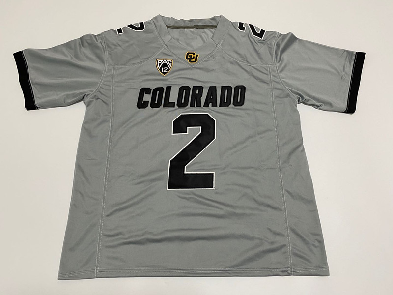 Colorado Buffaloes CU College Football Jerseys Owen McCown J.T. Shrout Deion Smith Charlie Offerdahl Anthony Hankerson Daniel Arias Jordyn Tyson Trevor Woods 4XL