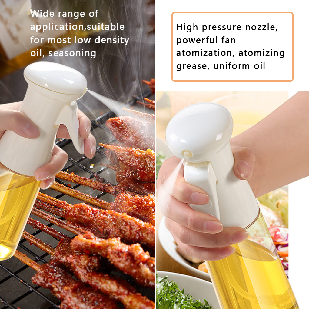 Herb Spice Tools 210ml Olive Oil Spray BBQ Cooking Baking Vinegar Mist Er Barbecue Bottion Kitchen 220930