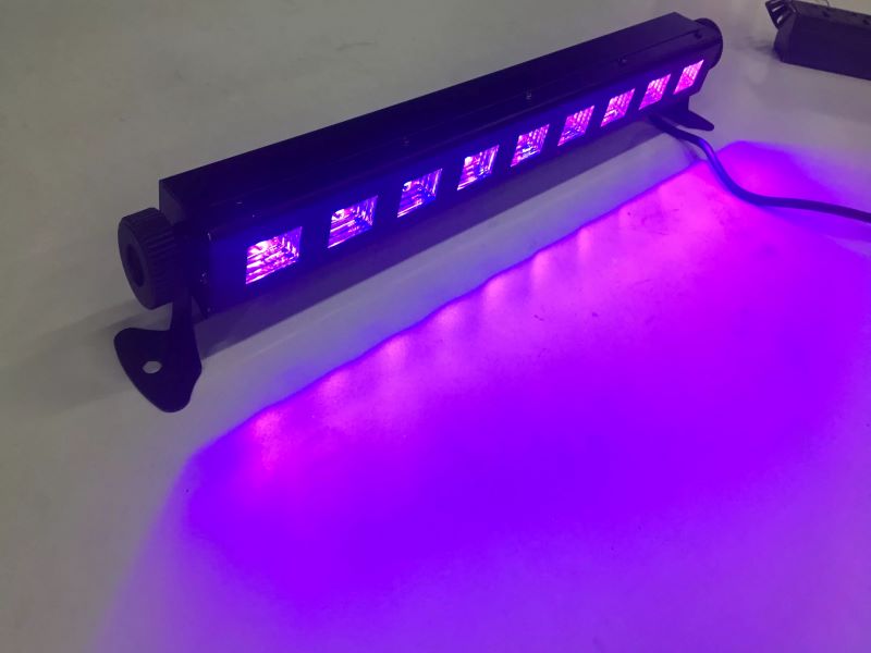 LED efektler fabrika fiyatı 9x3w uV LED boş duvar yıkama ışığı Partiler için Düğün Etkinlikleri