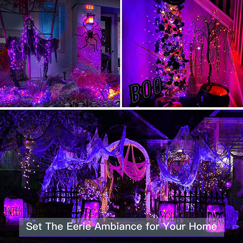 LED Fairy Light USB -plug in kersttiesverlichting Koperdraad Garland Wedding Party Decoratie Lichten