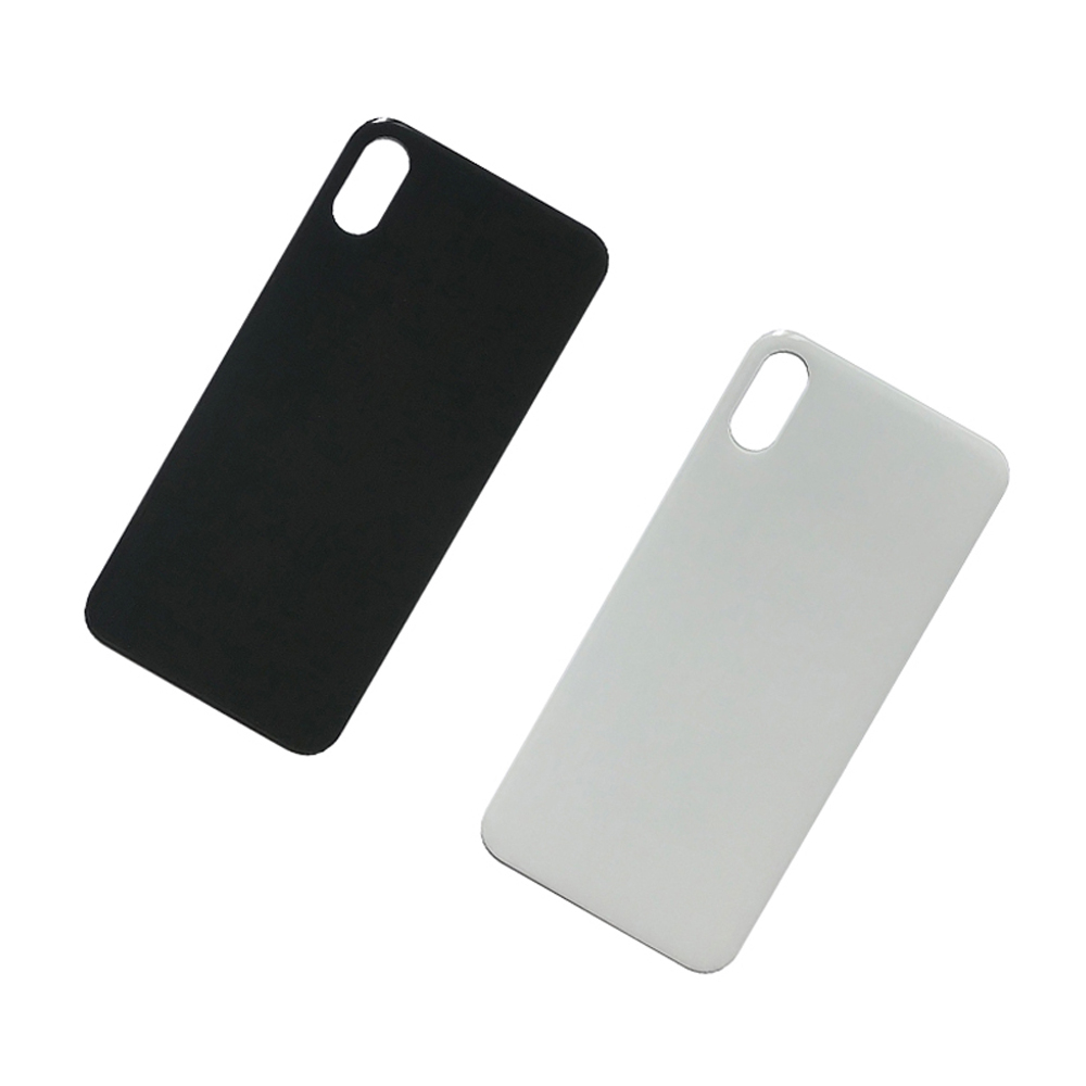 For Iphone Cell Phone Housing Battery Back Glass Housing Big Hole Rear Cover With Sticker 13 12 11 Pro Max Xs Xr X 8 Plus