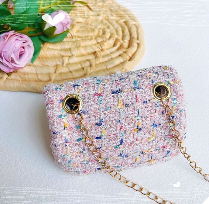 Bébé chaîne princesse sac à main mode filles porte-monnaie enfants sac à bandoulière bonne vente