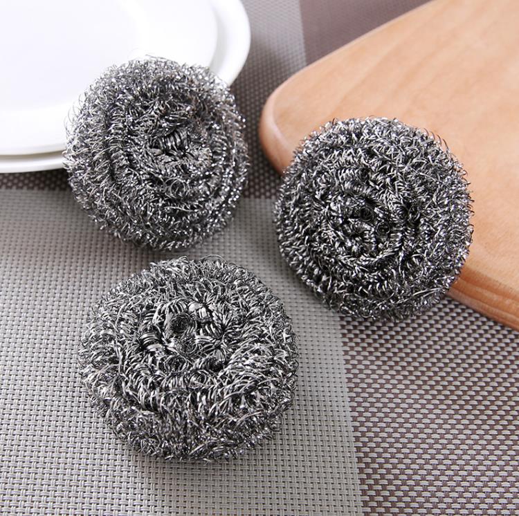 Kitchen stainless steel Scouring Pads wash pot household department store dish washing decontamination clean wire ball wires large wool Sponges SN6821