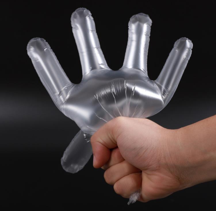 100 -stcs/tas plastic wegwerphandschoenen beschermende voedingsmiddelen Prep Glove voor keuken koken reiniging voedselbehandeling keukenaccessoires SN4200