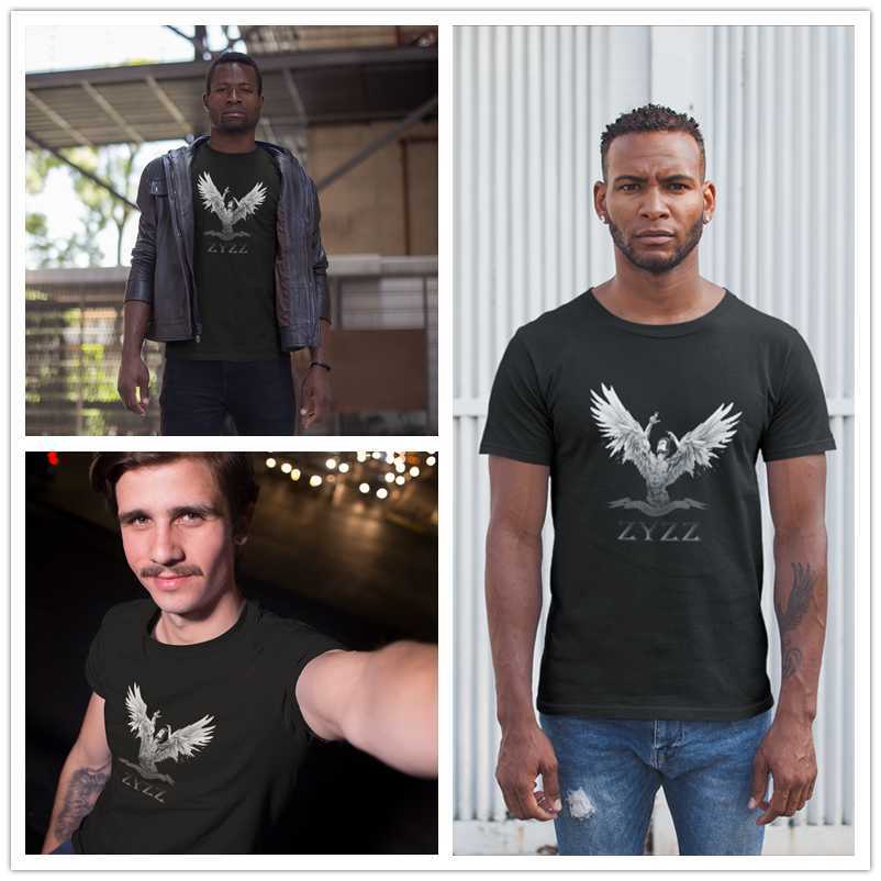 Men's T-Shirts Zyzz Wings T Shirt Aziz Shavershian Workout T-Shirt 5x Short Sleeves Tee Shirt 100 Cotton Streetwear Graphic Cute Men Tshirt T221006