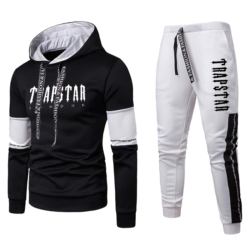 Męskie dresy męskie Zestaw bluzy Hoodiessweatpants Tracksuit 2 -części