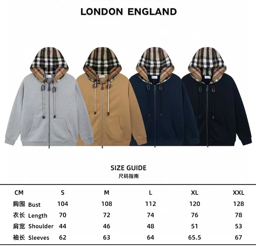 Designer Herren Hoodies Patchwork Plaid Kapuze Reißverschluss Strickjacke Marke Pullover Jogginghose