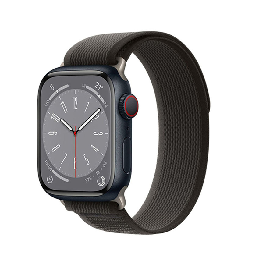 Sangle en nylon de 49 mm pour Apple Watch Ultra 8 7 6 5 4 3 2 1 Smart Watch Band pour Iwatch Band Loop Accessories Series Conception de fuite 45M4700462