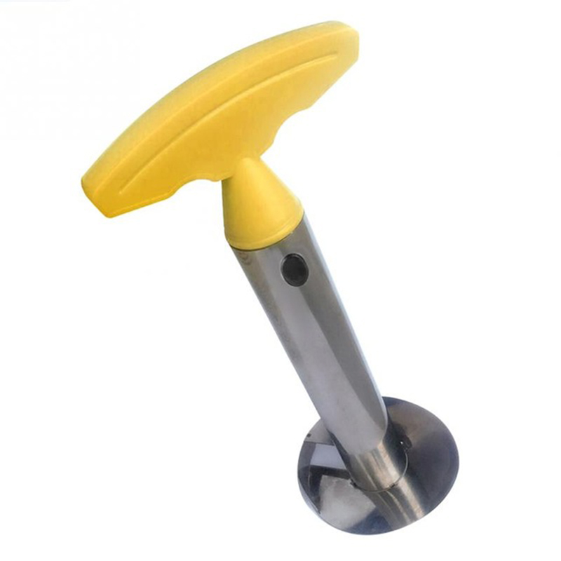 Fruits Outils En Acier Inoxydable Ananas Éplucheur Cutter Trancheuse Corer Peel Core Outil Légumes Couteau Gadget Cuisine Spiralizer WLL1457