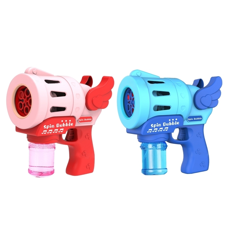 Juegos de novedad Máquina de burbujas Pistola de soplador automático Fidget Toys Interior Jabón al aire libre Juguete de agua Regalo para niños 221007