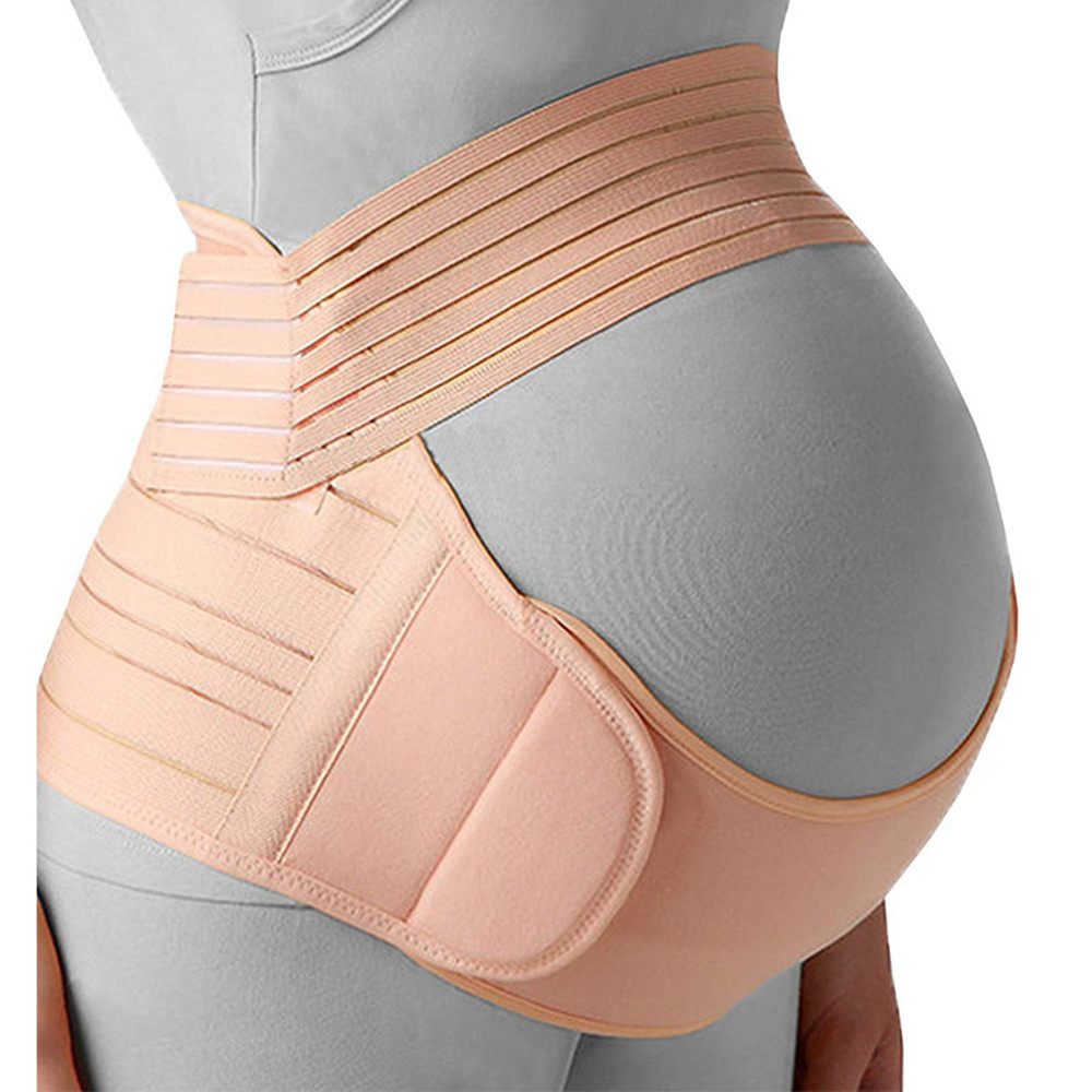 Autres fournitures de maternité Les femmes enceintes soutiennent le ventre de ventre de dos de la courroie de la ceinture de taille réglable de la ceinture de maternité
