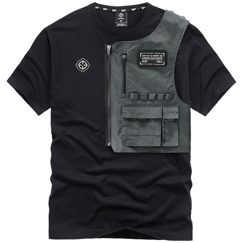 Mens Hoodies Sweatshirts Fashion Techwear Hi Street Mechanical Tactical Pullover Personality Cargo Tops 221007