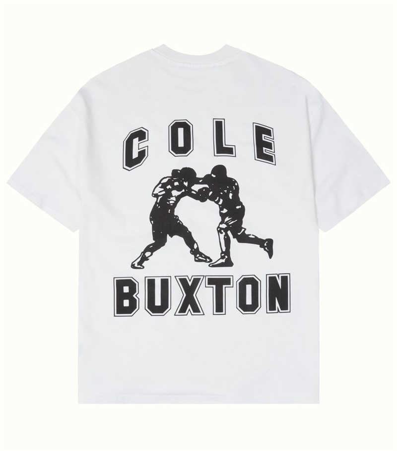 Men's T-Shirts New Cole Buxton T-shirt Men Women 1 1 High-Quality T Shirt Boxing Slogan Print Short Sleeve T Shirt T221006